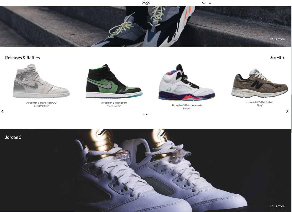 New Feature: Sneaker Release & Raffle Calendar